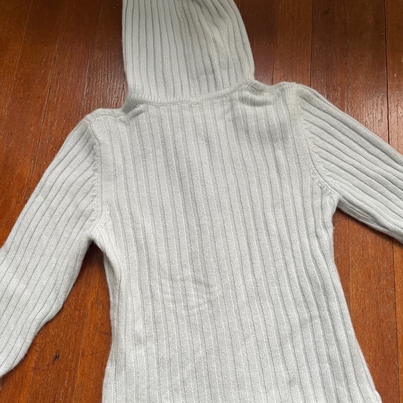 Cashmere hooded cardigan - Picture 6 of 6